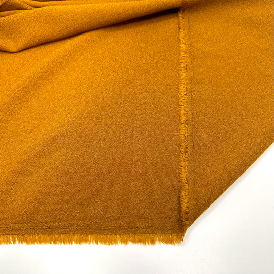 60s Mad Men Vibes - Polyester Blend Knit - Orange/Yellow - 3.5M Bundle