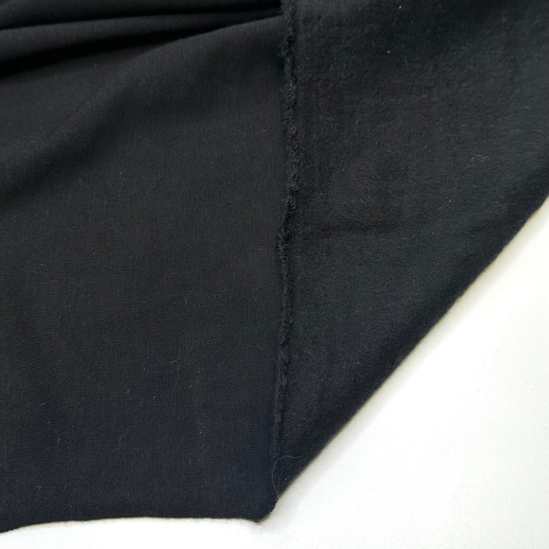 Cuddles And Snuggles - Jersey Fleece Bamboo Blend Knit - Black - Bundles
