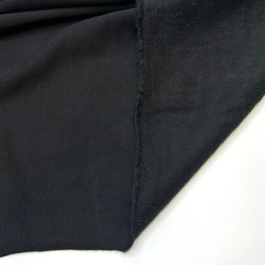 Cuddles And Snuggles - Jersey Fleece Bamboo Blend Knit - Black - Bundles