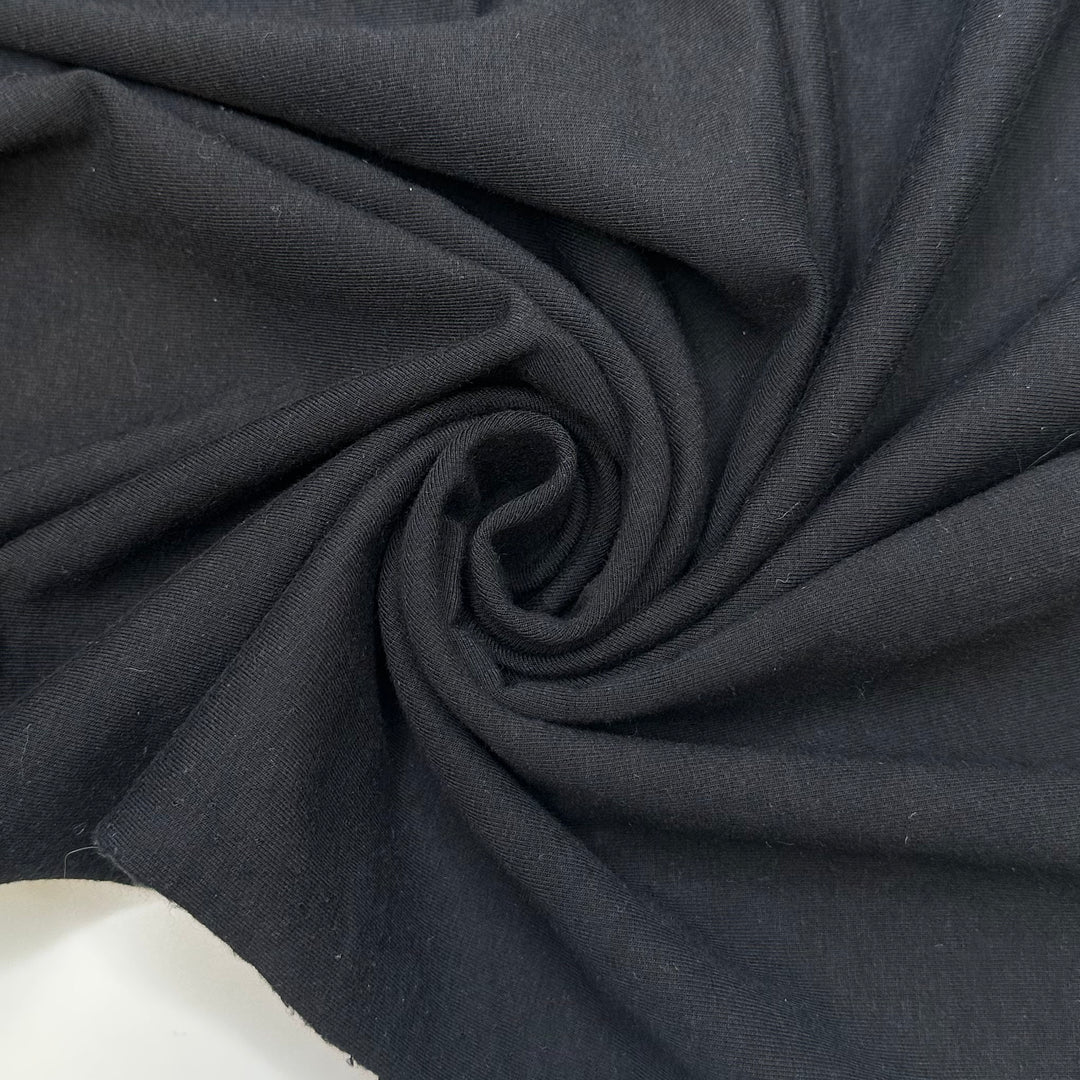 Cuddles And Snuggles - Jersey Fleece Bamboo Blend Knit - Black - Bundles