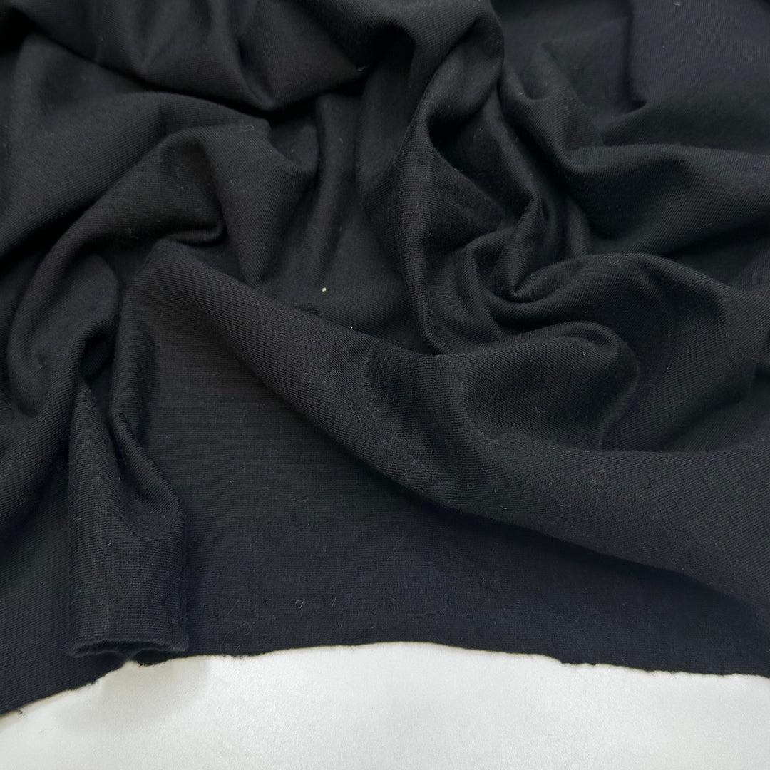 Cuddles And Snuggles - Jersey Fleece Bamboo Blend Knit - Black - Bundles