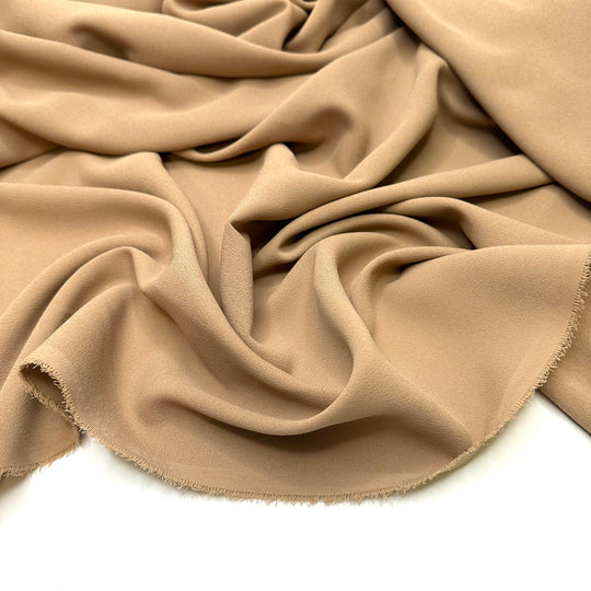 La Dune Du Pilat - Chiffon Poly Woven - Light Beige - 1.8M Bundle