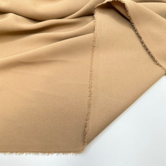 La Dune Du Pilat - Chiffon Poly Woven - Light Beige - 1.8M Bundle