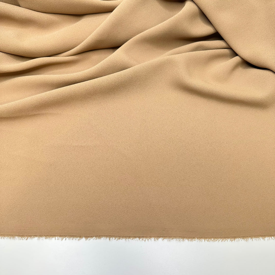 La Dune Du Pilat - Chiffon Poly Woven - Light Beige - 1.8M Bundle