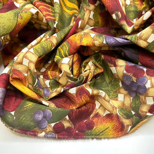 Summers In The South Of  France - Polyester Blend Woven - Multi Fruit - Bundles