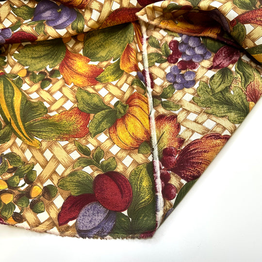Summers In The South Of  France - Polyester Blend Woven - Multi Fruit - Bundles