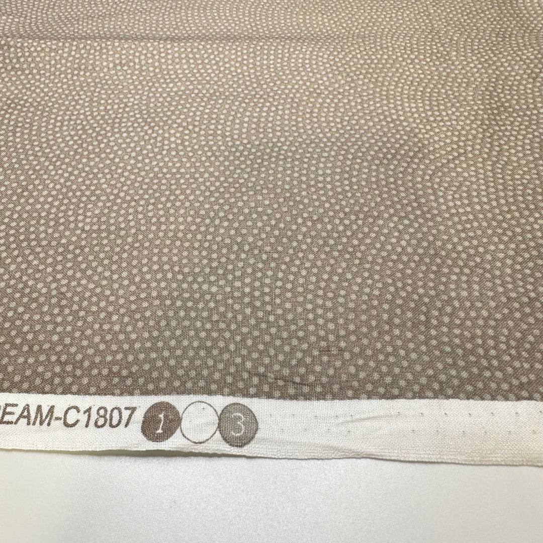 Stippling - Cotton Woven - Light Grey Polka Dots - Bundles