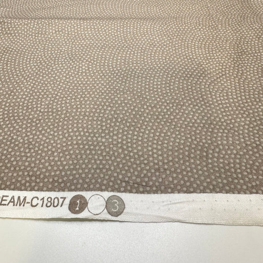 Stippling - Cotton Woven - Light Grey Polka Dots - Bundles