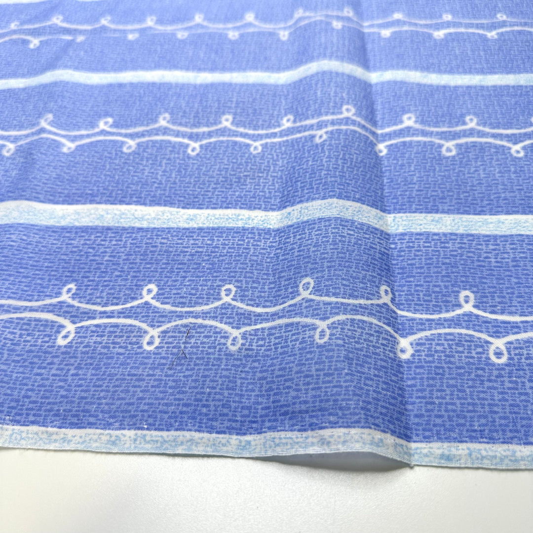 UB - Saving Up To Buy A Boat - Cotton/Poly Woven - Light Blue/White Abstract - 1.4M Bundle