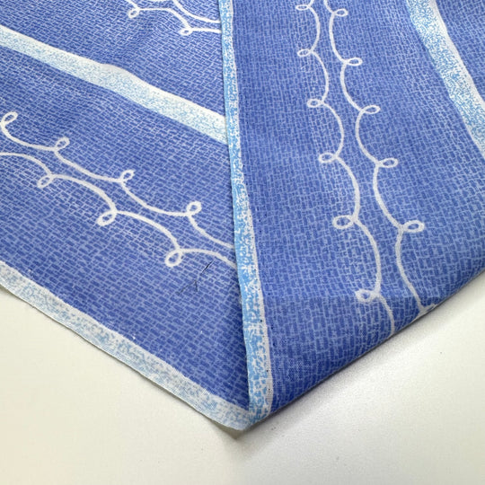 UB - Saving Up To Buy A Boat - Cotton/Poly Woven - Light Blue/White Abstract - 1.4M Bundle