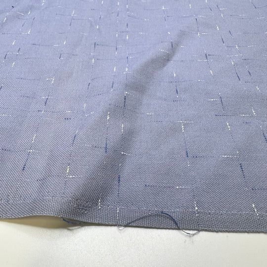 UB - Periwinkle Party - Wool Woven - Light Blue Geometric - 1.6M Bundle