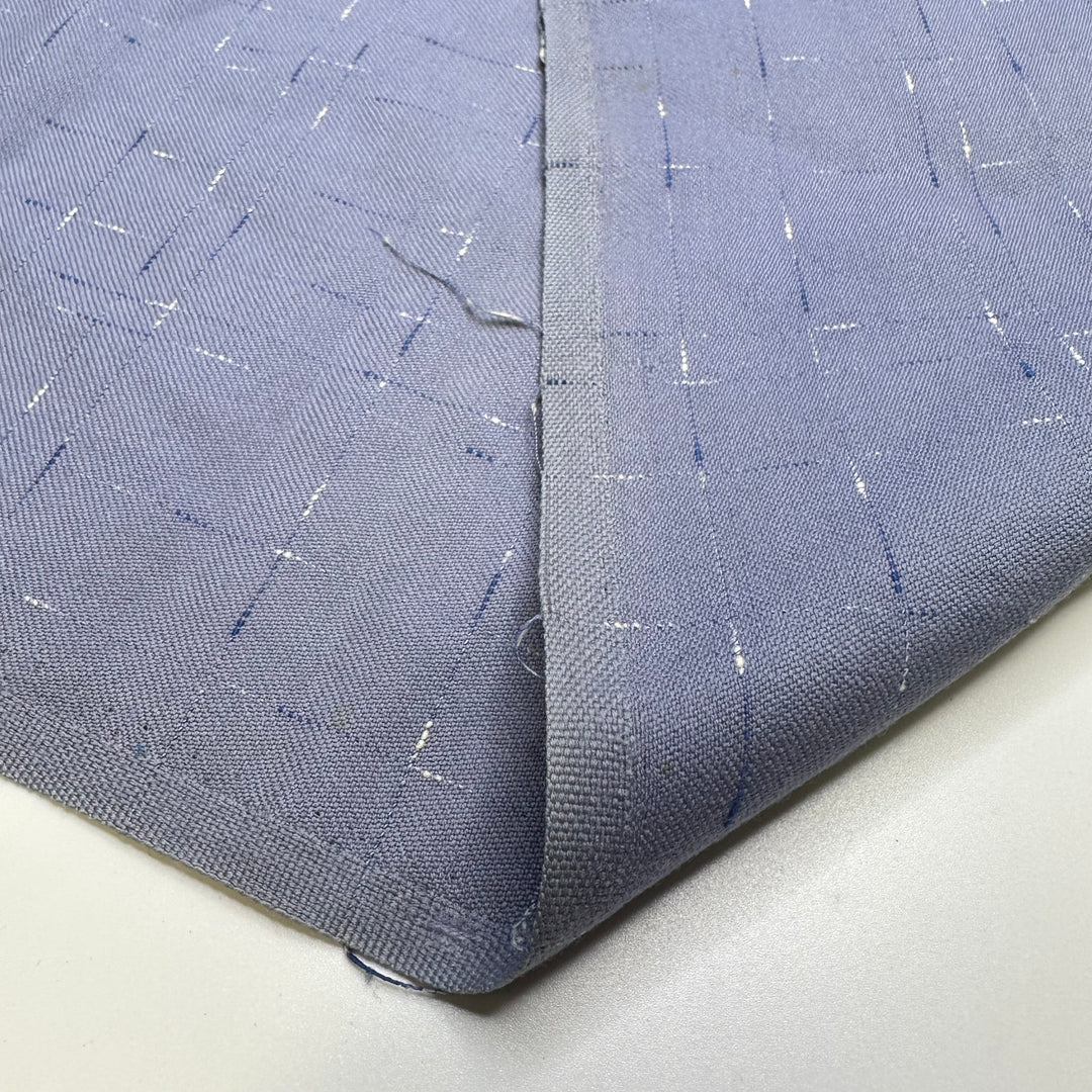 UB - Periwinkle Party - Wool Woven - Light Blue Geometric - 1.6M Bundle