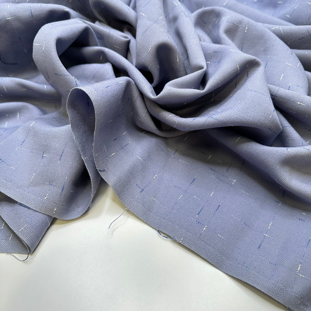 UB - Periwinkle Party - Wool Woven - Light Blue Geometric - 1.6M Bundle
