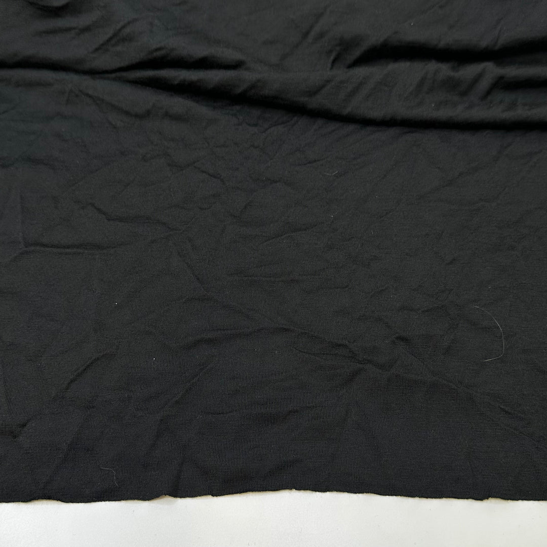 No Need To Be Sheepish - Jersey Wool Blend Knit - Black - Bundles