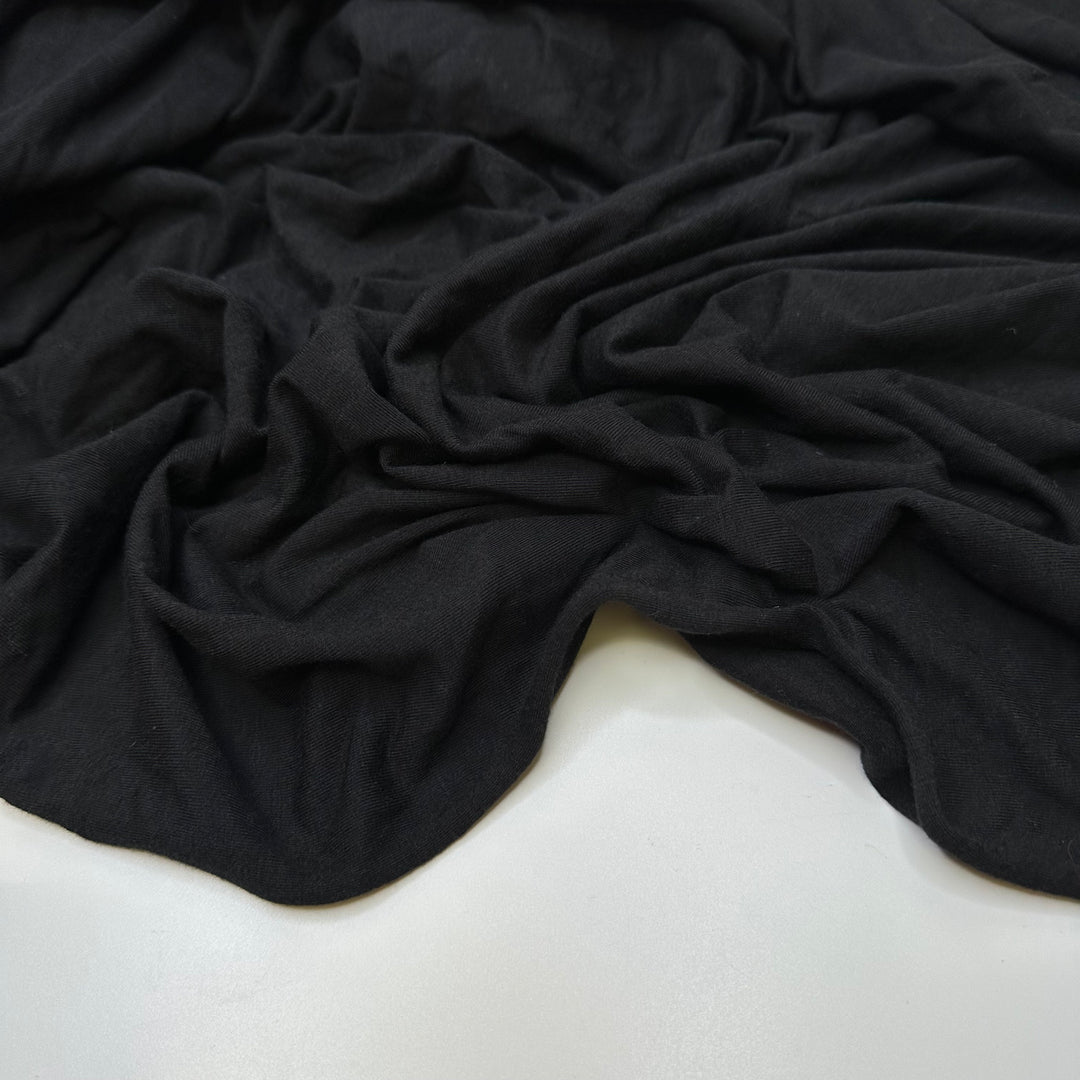Starting My Olympic Debut - Jersey Bamboo Blend Knit - Black - 3.1M Bundle