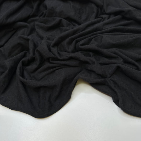 Starting My Olympic Debut - Jersey Bamboo Blend Knit - Black - 3.1M Bundle