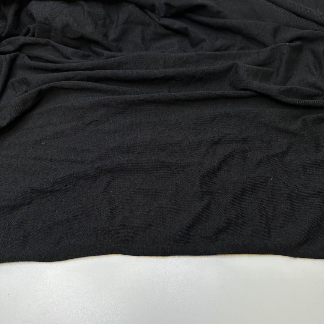 Starting My Olympic Debut - Jersey Bamboo Blend Knit - Black - 3.1M Bundle