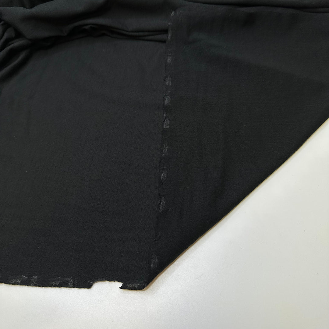 Something  For Rainy Days - Jersey Wool Blend Knit - Black - 2M Bundle