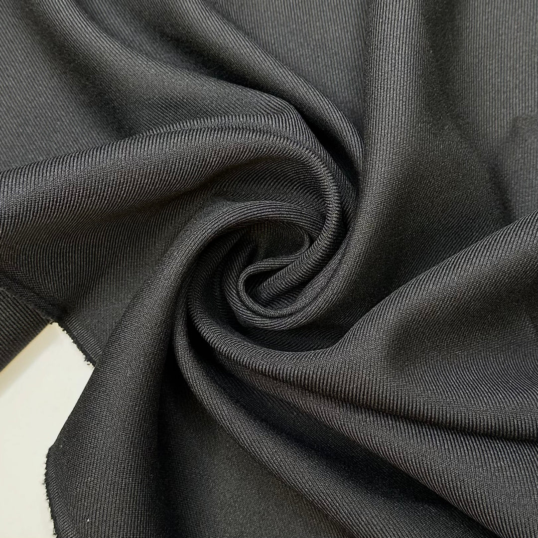 Keeping Up Appearances - Twill Weave Nylon/Poly Woven - Black - 7M Bundle