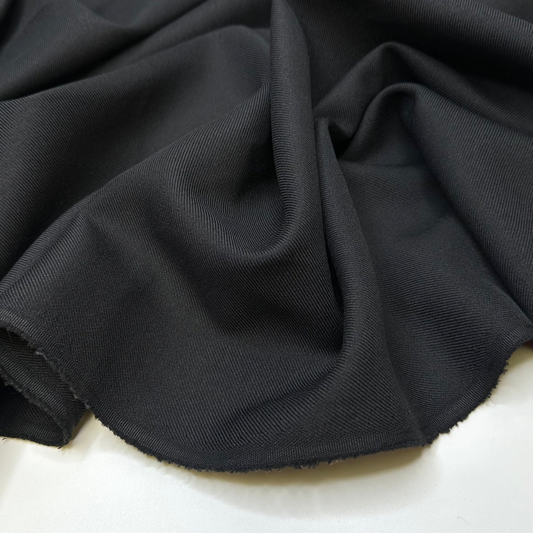 Keeping Up Appearances - Twill Weave Nylon/Poly Woven - Black - 7M Bundle