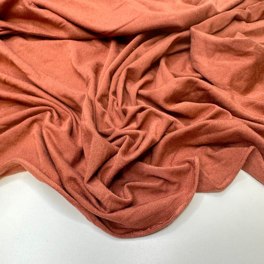 Brick By Brick - Jersey Bamboo Blend Knit - Orange/Clay - Bundles