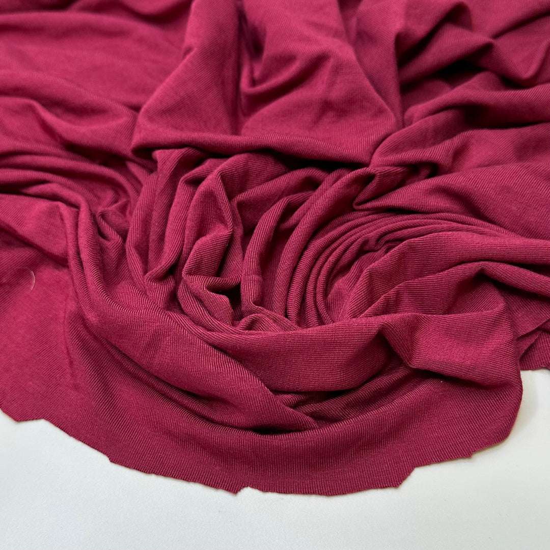 Making My Own Leotard - Jersey Bamboo Blend Knit - Pink/Raspberry - 1M Bundle