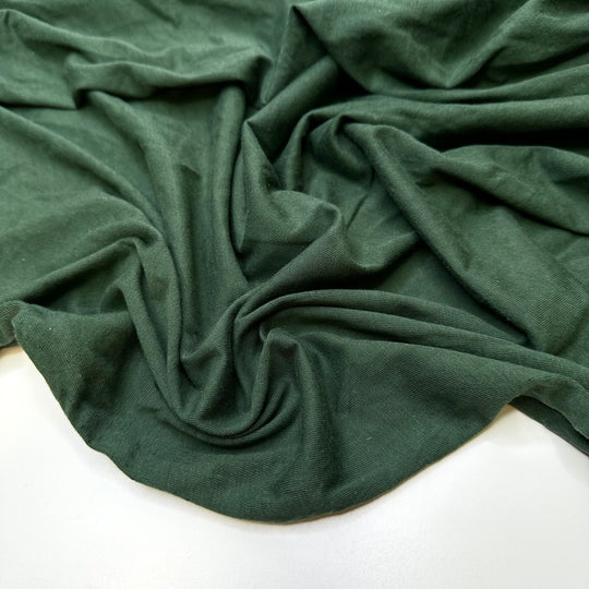 Mossy Mornings - Rib Knit Cotton Blend Knit - Green - 1.3M Bundle