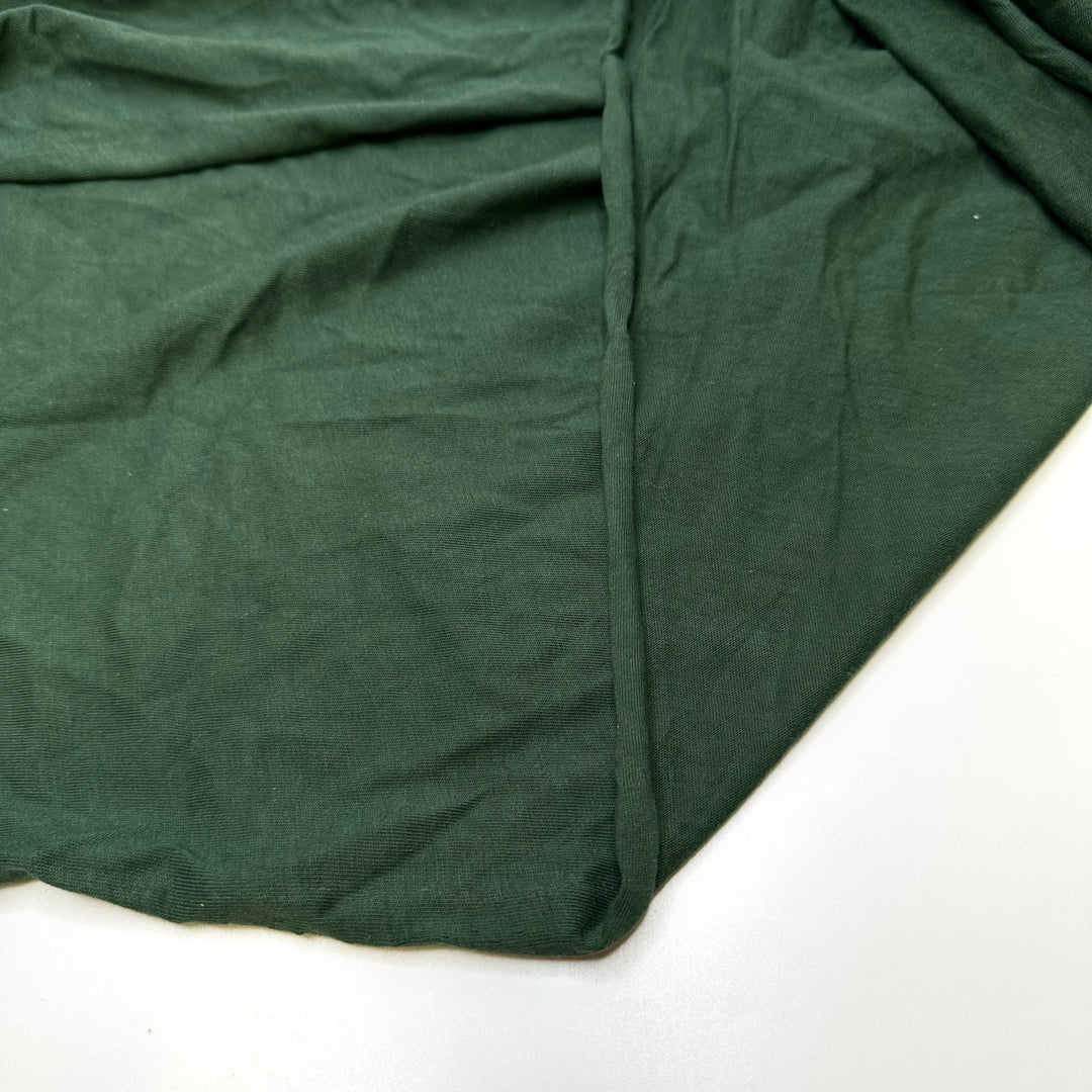 Mossy Mornings - Rib Knit Cotton Blend Knit - Green - 1.3M Bundle