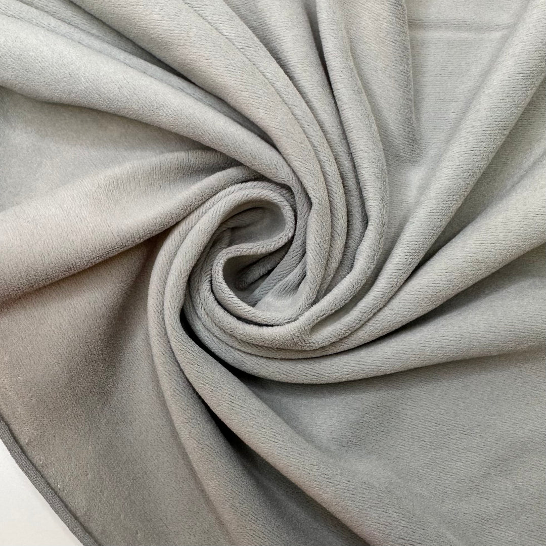 After Competition Chilling - Knitted Velour Polyester Blend Knit - Grey - 1.8M Bundle