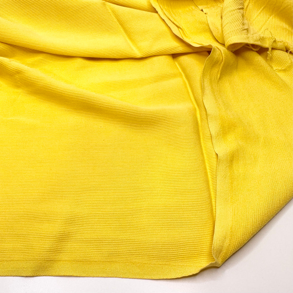 Gold Medalist - Rib Weave Cotton Blend Woven - Yellow - 3.8M Bundle