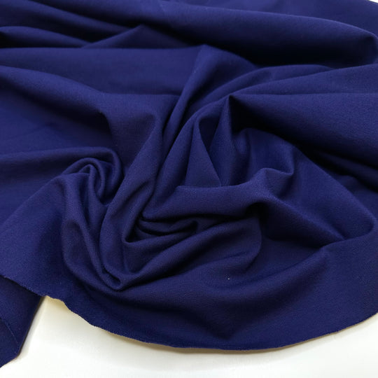 Outfit For My Training Montage - Jersey Cotton/Spandex Knit - Navy - 1.4M Bundle