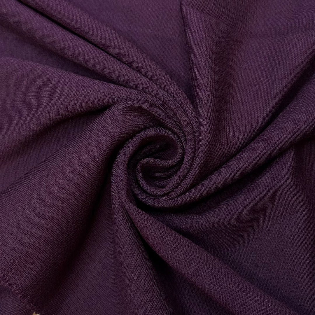 Remaining Victor - Jersey Synthetic Blend Knit - Dark Purple - 1.5M Bundle