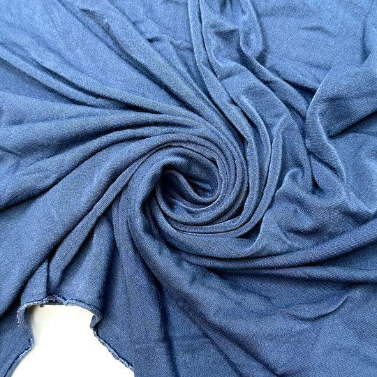 Softest Touch - Jersey Bamboo Blend Knit - Blue - 0.9M Bundle