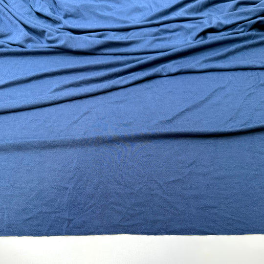 Softest Touch - Jersey Bamboo Blend Knit - Blue - 0.9M Bundle