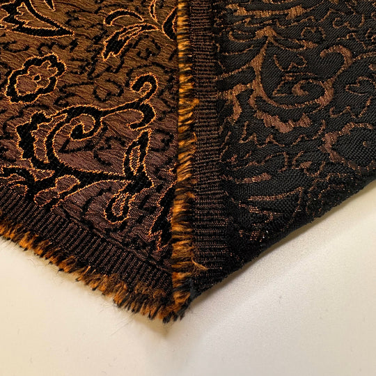 UB - Leave A Penny Take A Penny - Polyester Blend Woven - Black/Brown Floral - 3M Bundle