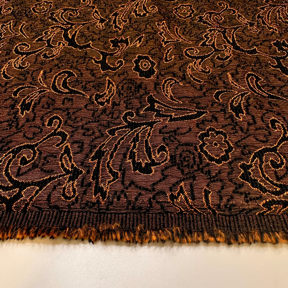 UB - Leave A Penny Take A Penny - Polyester Blend Woven - Black/Brown Floral - 3M Bundle