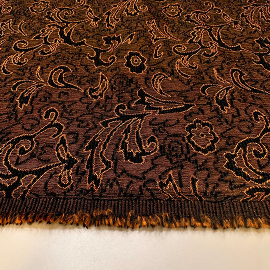UB - Leave A Penny Take A Penny - Polyester Blend Woven - Black/Brown Floral - 3M Bundle