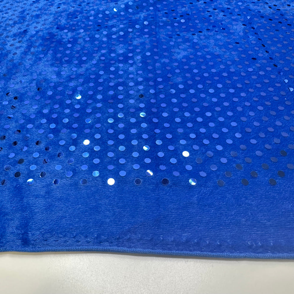 UB - Discotheque - Glitter Polyester Blend Knit - Blue - 2.1M Bundle