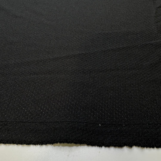 Crow Pose - Mesh Poly Knit - Black - 2.9M Bundle
