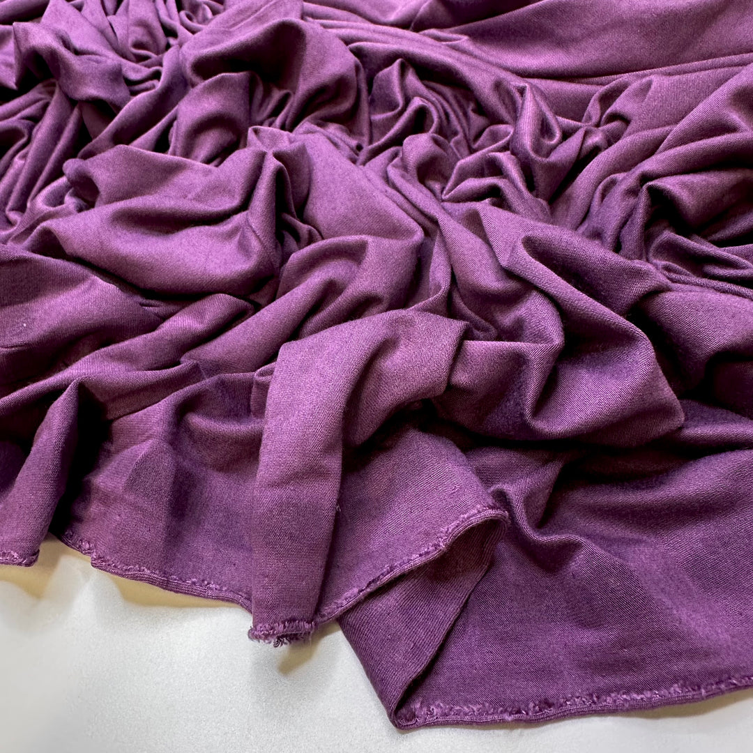 Eight Point Pose - Jersey Bamboo Blend Knit - Purple - Bundles
