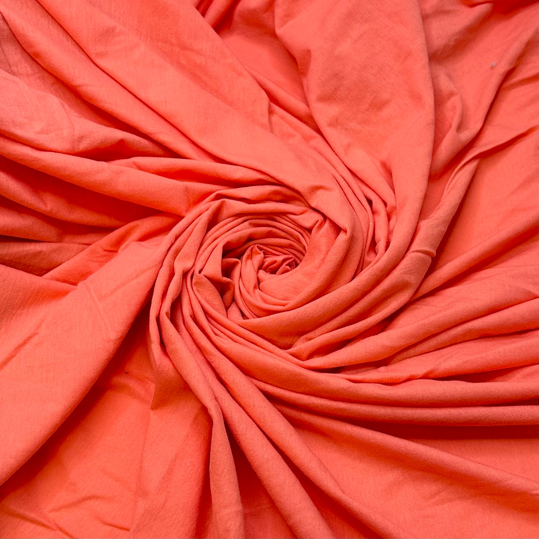 Half Bow Pose - Cotton/Bamboo Knit - Light Coral - 2.35M Bundle