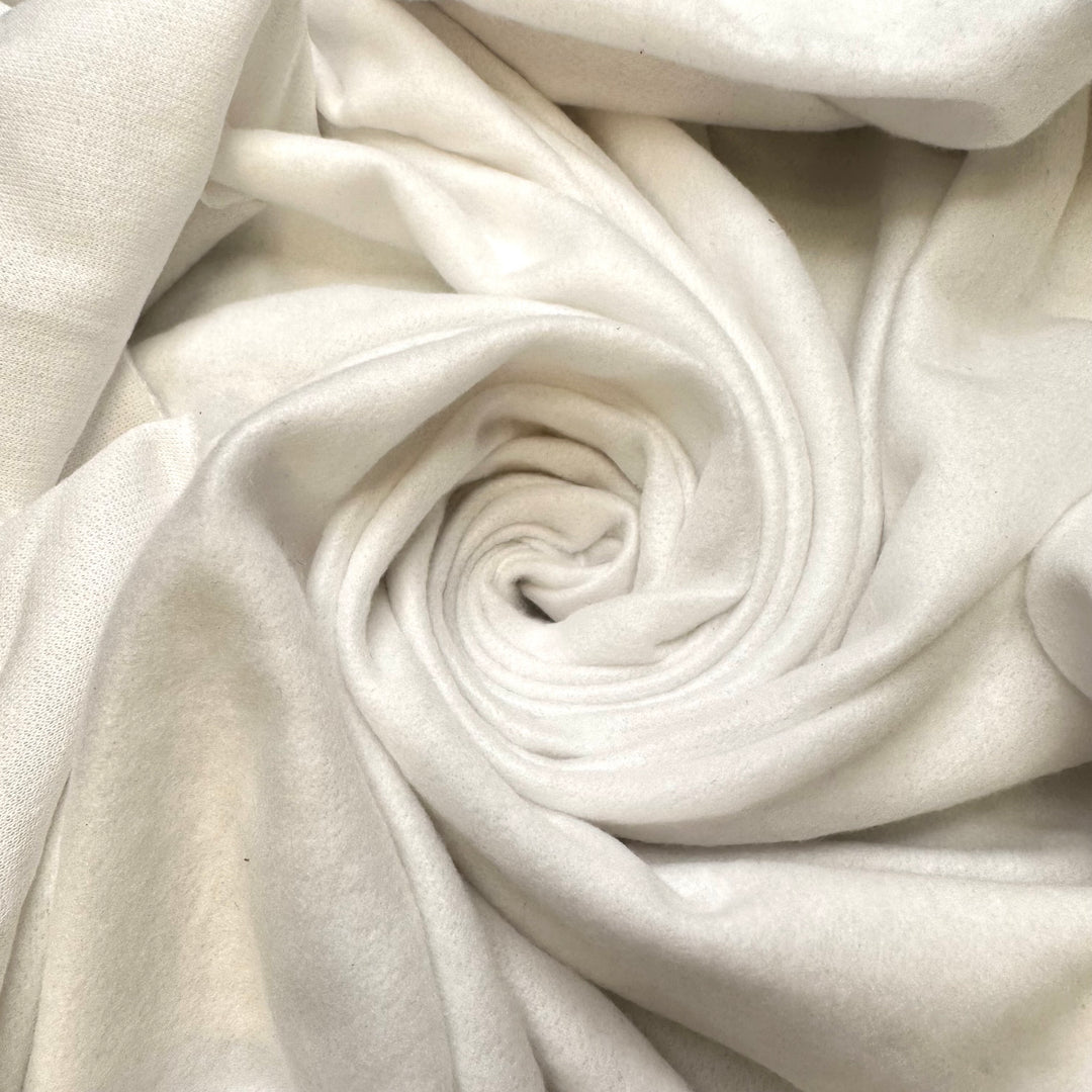 Rabbit Pose - Poly/Cotton Knit - White - 1.2M Bundle