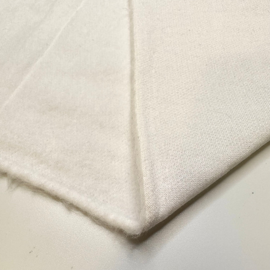Rabbit Pose - Poly/Cotton Knit - White - 1.2M Bundle