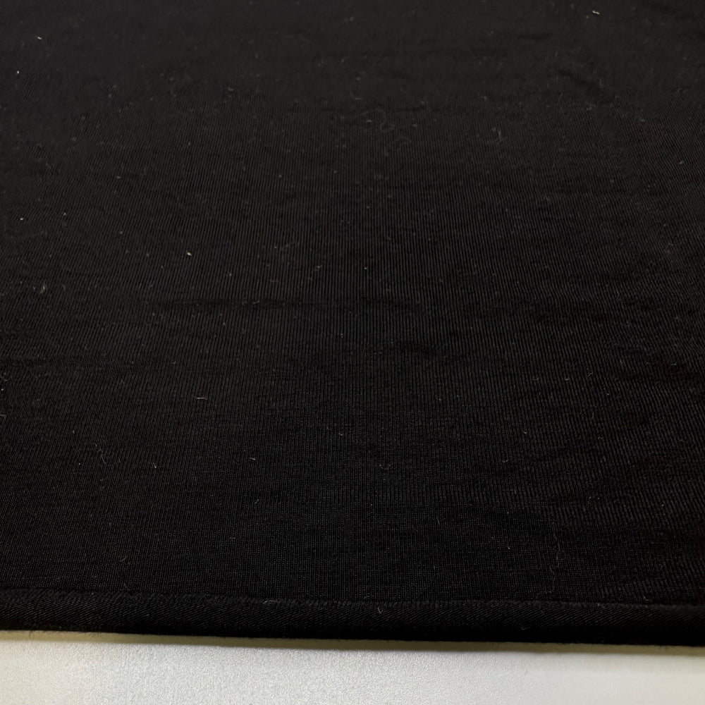 Inverted Staff Pose - Jersey Cotton/Bamboo Knit - Black - 2M Bundle