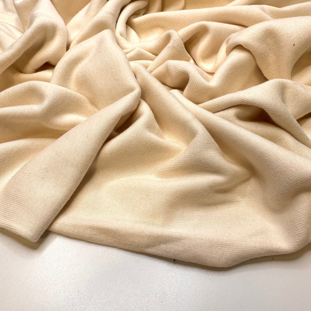 Sphinx Pose - Tubular Rib Knit Cotton Blend Knit - Cream - 0.9M Bundle