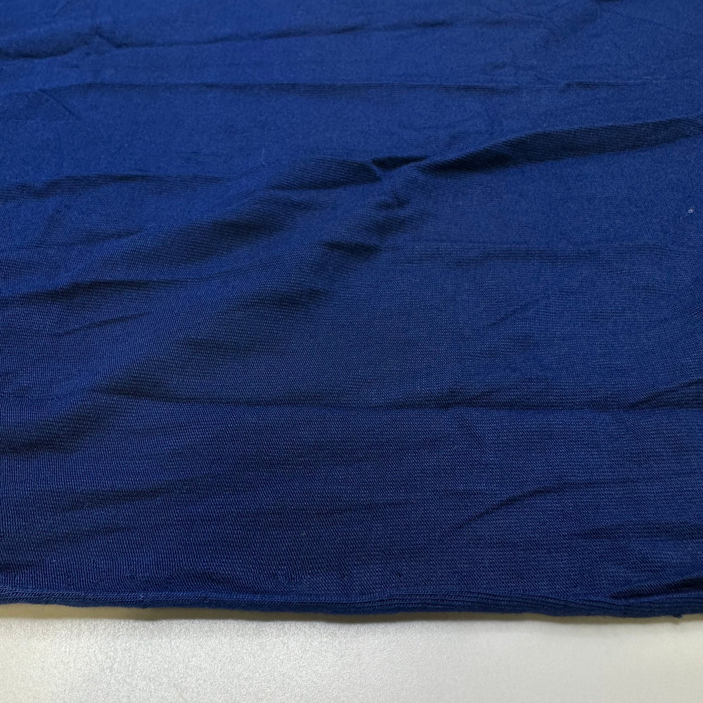 Waterfall Pose - Jersey Cotton/Bamboo Knit - Dark Blue - 2.5M Bundle