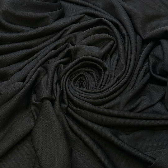 Turning On The AC - Polyester Blend Knit - Black/Grey - 1.5M Bundle