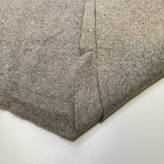 Sitting In Front Of The Fan - Tubular Rib Knit Cotton Blend Knit - Grey - 2M Bundle