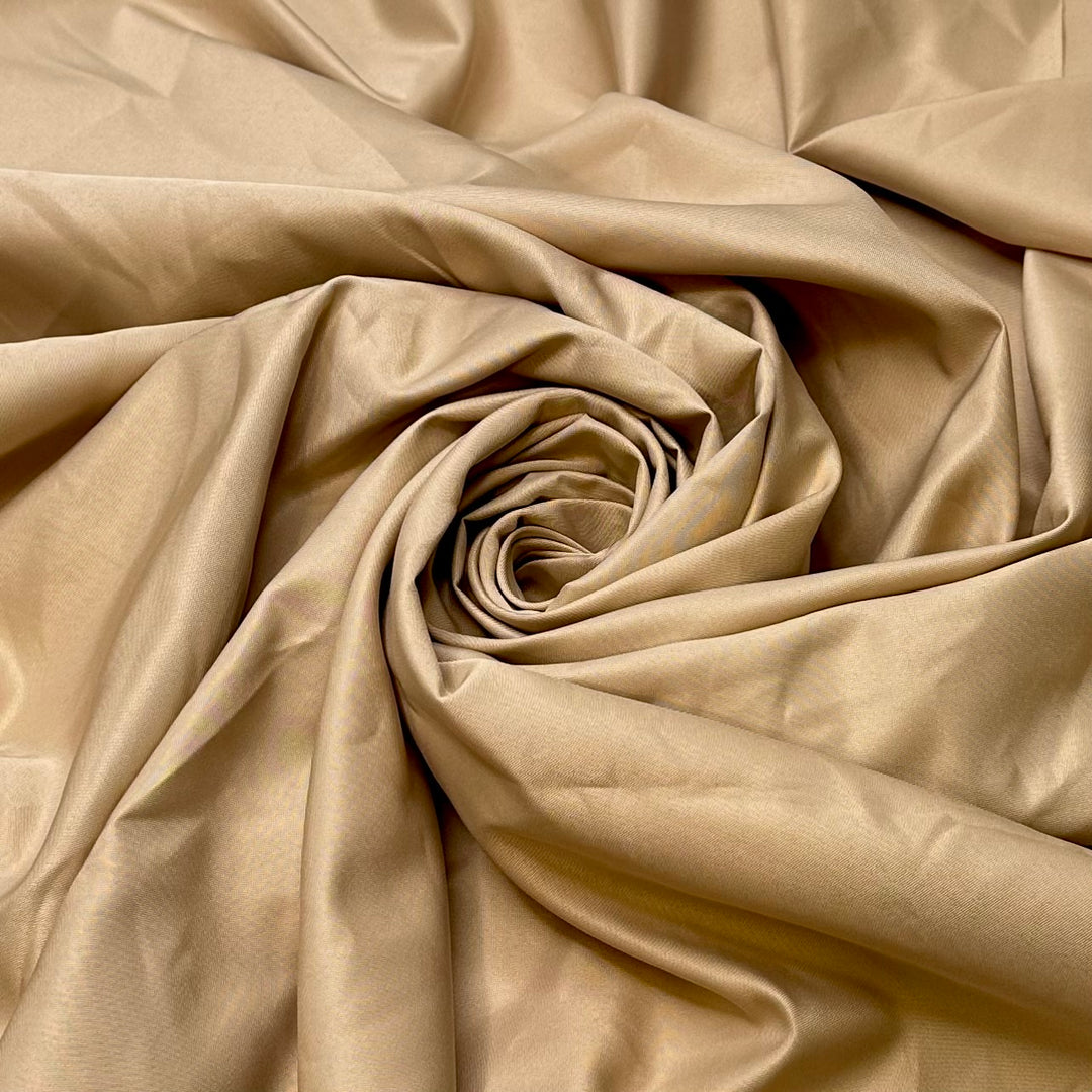 Iced Latte - Polyester Blend Woven - Light Beige - 2M Bundle