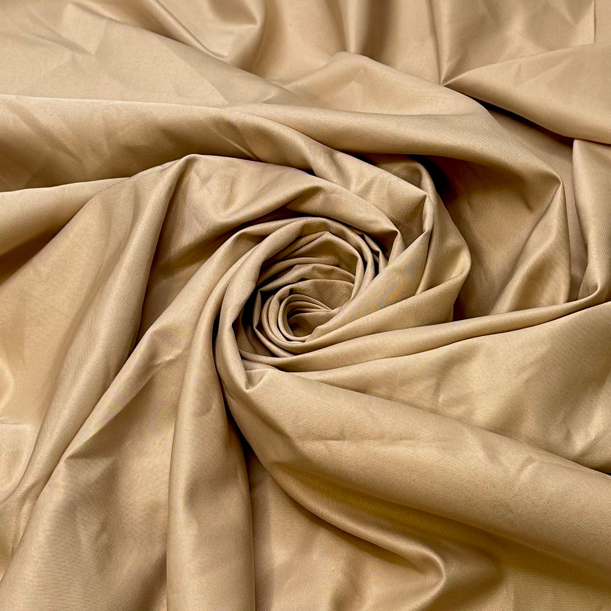 Iced Latte - Polyester Blend Woven - Light Beige - 2M Bundle